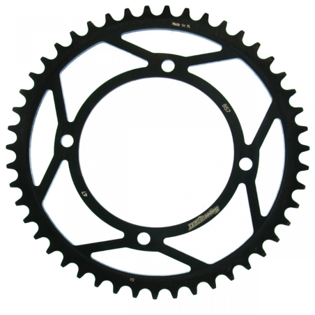 SUPERSPROX rear sprocket 857 48 YAMAHA XV 125 VIRAGO, XVS 125, TT 600RE (JTR857.48) color black steel