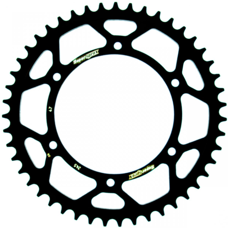 SUPERSPROX rear sprocket 270 47 YAMAHA YZ/YZF/WRF '99-'18 (JTR251.47) (JTR245/2.47) color black steel