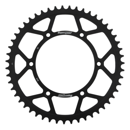 SUPERSPROX rear sprocket 270 51 YAMAHA YZ/YZF/WRF '99-'18 (JTR251.51) (JTR245/2.51) color black steel