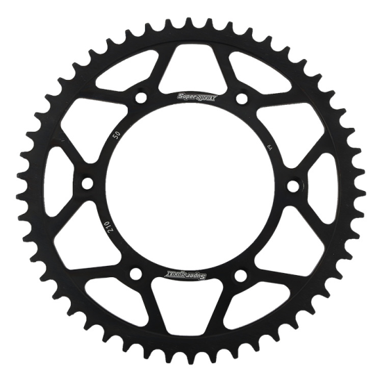 SUPERSPROX rear sprocket 289 50 HONDA CR/CRF/XR '83-'16 (JTR210.50) color black steel