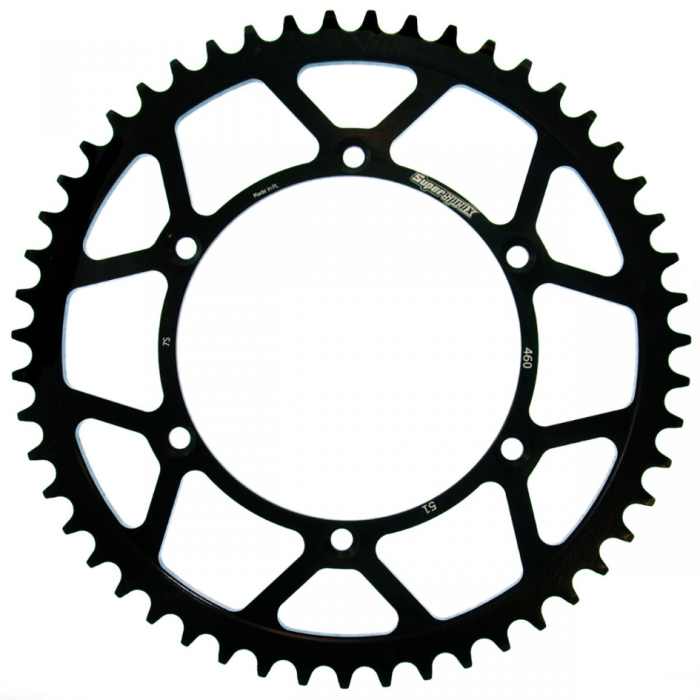 SUPERSPROX rear sprocket 489 51 KAWASAKI KX/KXF '84-18 (JTR460.51) color black steel