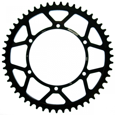 SUPERSPROX rear sprocket 489 51 KAWASAKI KX/KXF '84-18 (JTR460.51) color black steel
