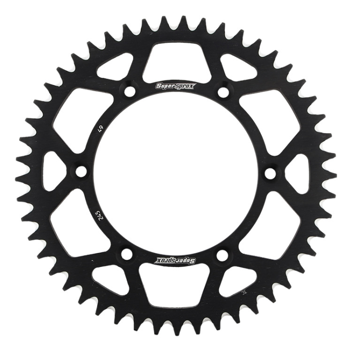 SUPERSPROX rear sprocket aluminum 7075-T6 270 49 YAMAHA YZ/YZF '99-'18 (JTR251.49) (JTR245/2.49) color black