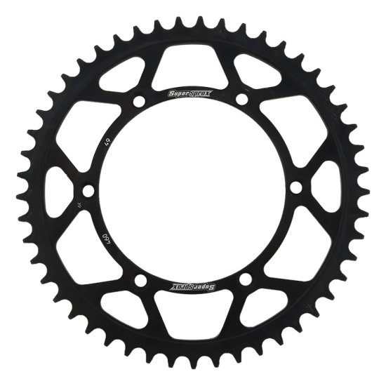 SUPERSPROX rear sprocket 489 49 KAWASAKI KX/KXF `84-18 (JTR460.49) color black steel