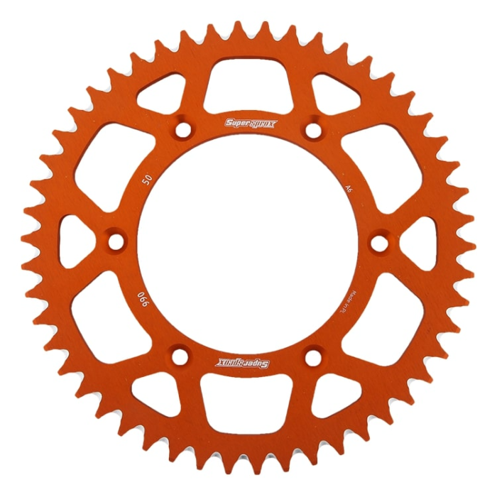 SUPERSPROX rear sprocket aluminum 7075-T6 899 49 KTM SX/EXC (JTR897.49) color orange