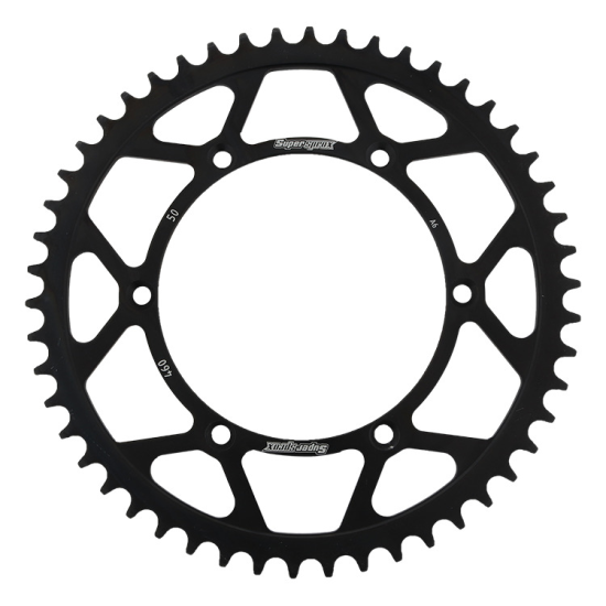 SUPERSPROX rear sprocket 489 50 KAWASAKI KX/KXF `84-18 (JTR460.50) color black steel