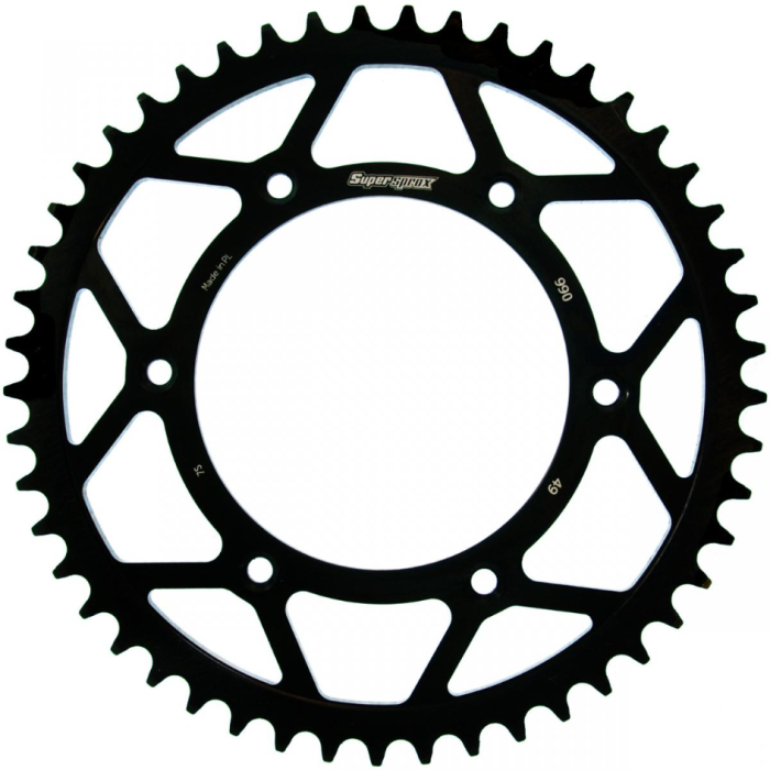 SUPERSPROX rear sprocket 899 49 KTM SX/EXC (JTR897.49) color black steel