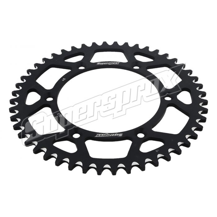 SUPERSPROX rear sprocket aluminum 7075-T6 289 51 HONDA CR/CRF '83-'16 (JTR210.51) color black