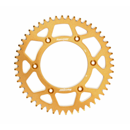 SUPERSPROX rear sprocket aluminum 7075-T6 289 53 HONDA CR/CRF '83-'16 (JTR210.53) color gold