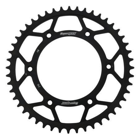 SUPERSPROX rear sprocket 289 48 HONDA CR/CRF '83-'16 (JTR210.48) color black steel