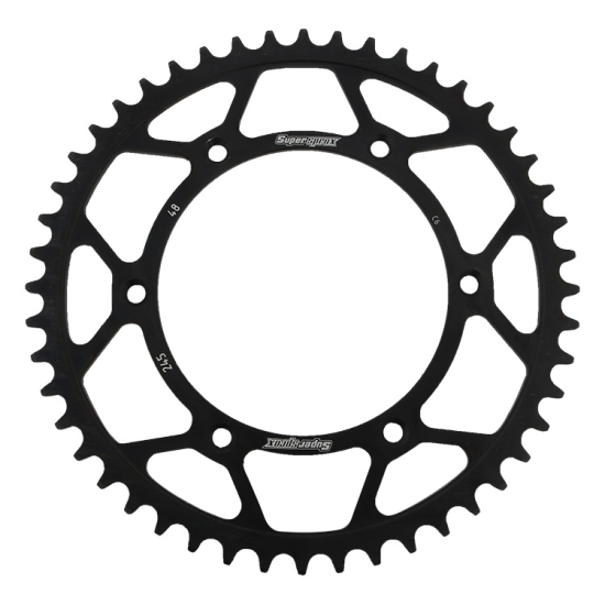 SUPERSPROX rear sprocket 270 48 YAMAHA YZ/YZF/WRF '99-'18 (JTR251.48) (JTR245/2.48) color black steel