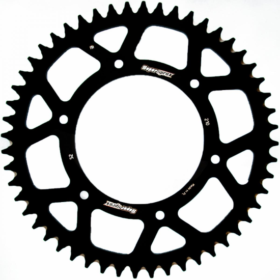 SUPERSPROX rear sprocket aluminum 7075-T6 289 52 HONDA CR/CRF '83-'16 (JTR210.52) color black
