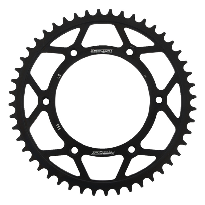 SUPERSPROX rear sprocket 899 45 KTM SX/EXC (JTR897.45) color black steel