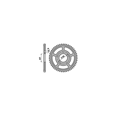 PBR rear sprocket 821 46 C45 (chain 532)