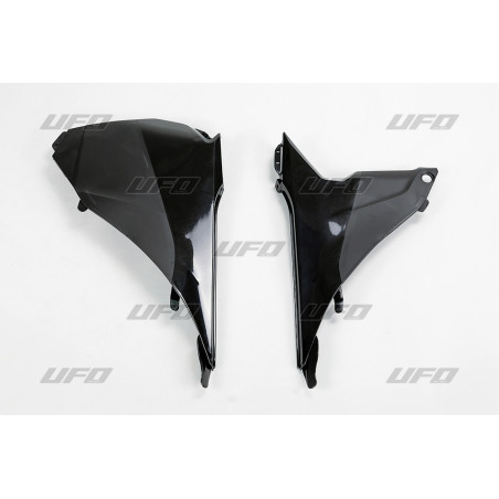 UFO oro filtro apsauga / plastikas KTM SX '13-'16, SXF '13-'15 spalva juodas