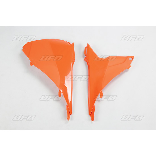 UFO air filter guard / plastic KTM SX '13-'16, SXF '13-'15 color orange