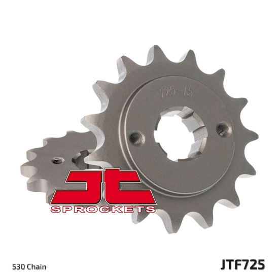 JT front sprocket 725 15 HUSQVARNA CR/WR 250/360 '90-'00 (JTF725.15)* (pitch 530)