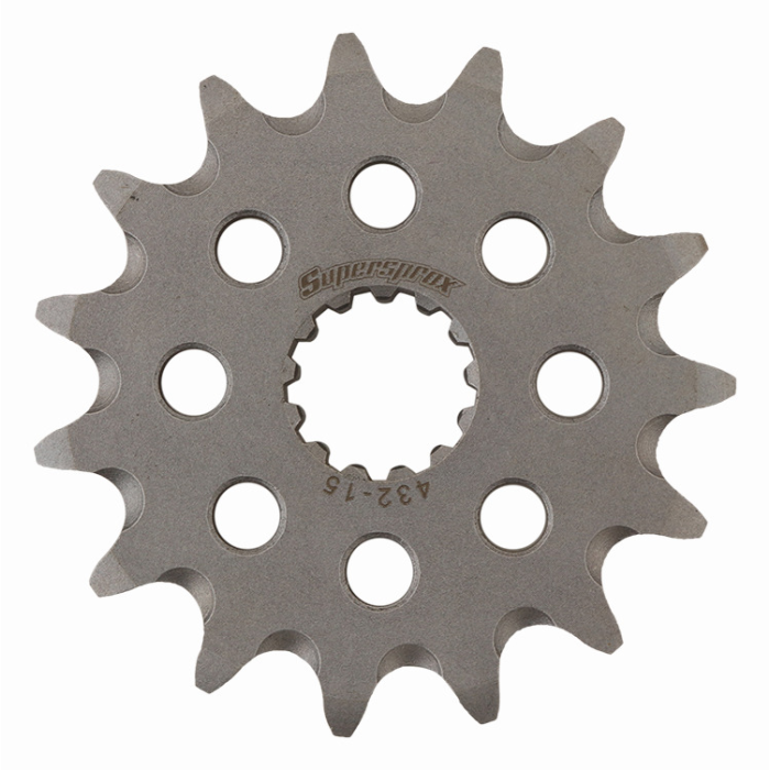 SUPERSPROX front sprocket 435 15 SELF-CLEANING SUZUKI DRZ 400, DR 350, RM 250 '08-'12 (JTF432.15) (pitch 520)