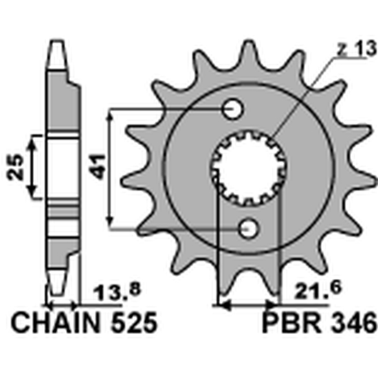 PBR priekinė žvaigždė 346...