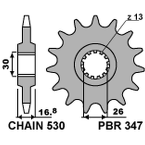 PBR priekinė žvaigždė 347...