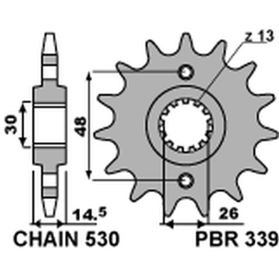 PBR priekinė žvaigždė 339...