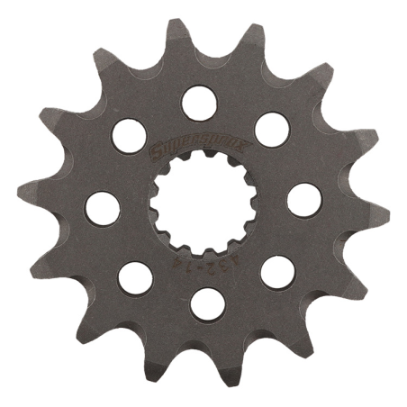 SUPERSPROX front sprocket 435 14 SELF-CLEANING SUZUKI DRZ 400, DR 350, RM 250 '08-'12 (JTF432.14) (pitch 520)