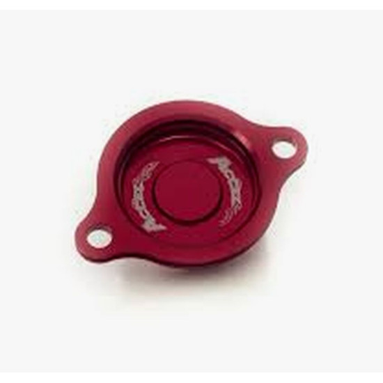ACCEL discount oil filter cover HONDA CRF 250R '18-20, CRF 450R '17-20, CRF 450RX '17-19 color red