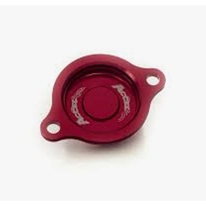 ACCEL nuolaida tepalo filtro dangtelis HONDA CRF 250R '18-20, CRF 450R '17-20, CRF 450RX '17-19 spalva raudonas