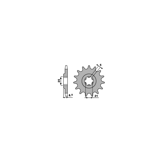 PBR priekinė žvaigždė 725...