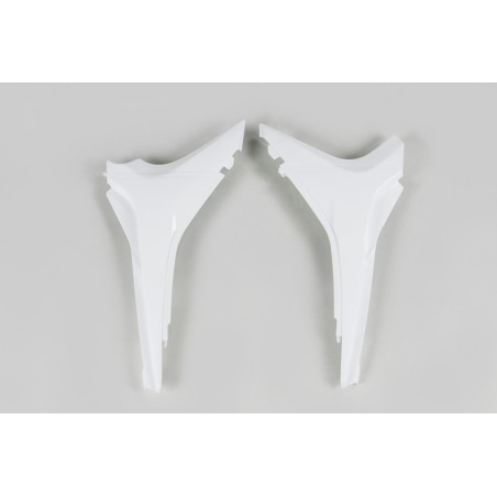 UFO oro filtro apsauga / plastikas HONDA CRF 250R '10-13, CRF 450R '09-12, spalva baltas