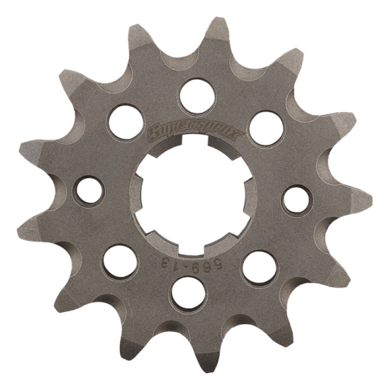 SUPERSPROX front sprocket 569 13 SELF-CLEANING KAWASAKI KX 250 '87-'98, YAMAHA YZ 250 '77-'98 (JTF569.13) (pitch 520)