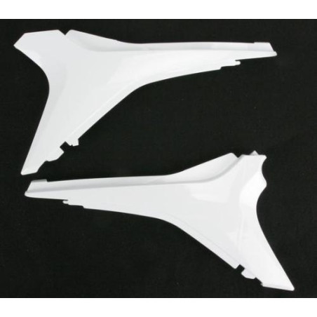 UFO oro filtro apsauga / plastikas KTM SX '11, EXC '12-'13 spalva baltas