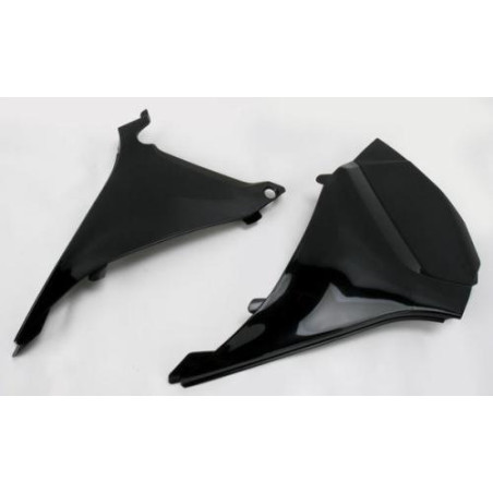 UFO oro filtro apsauga / plastikas KTM SX '11, SXF '11-'12 spalva juodas