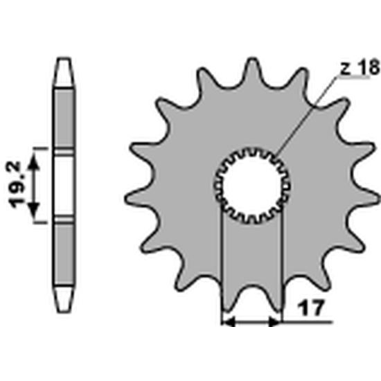 PBR priekinė žvaigždė 515...