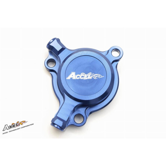 ACCEL oil filter cover YZF 250 '01-'13, WR 250F '01-'14, color blue