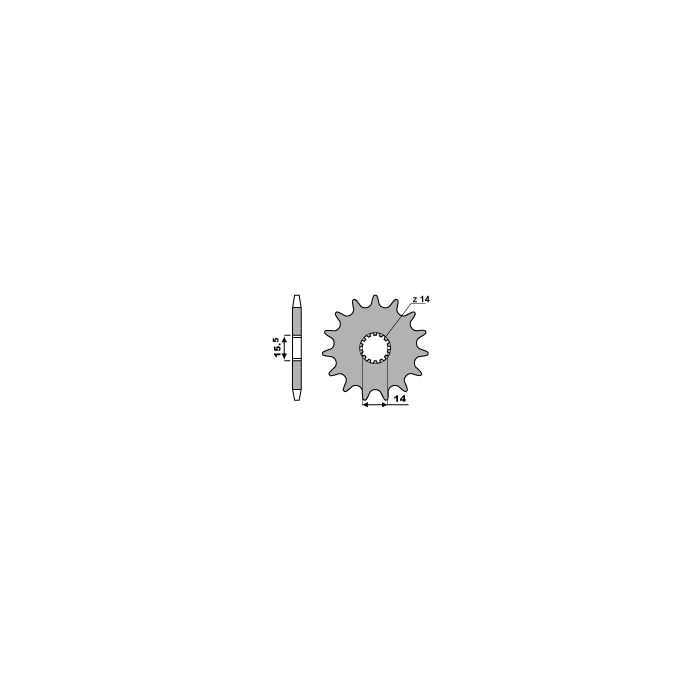 PBR front sprocket 531 10