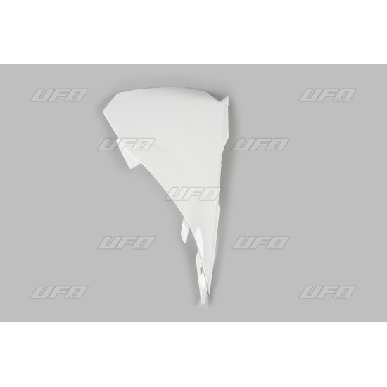 UFO air filter guard / plastic KTM SX 85 '13-17 (1 pc, LEWY) color white