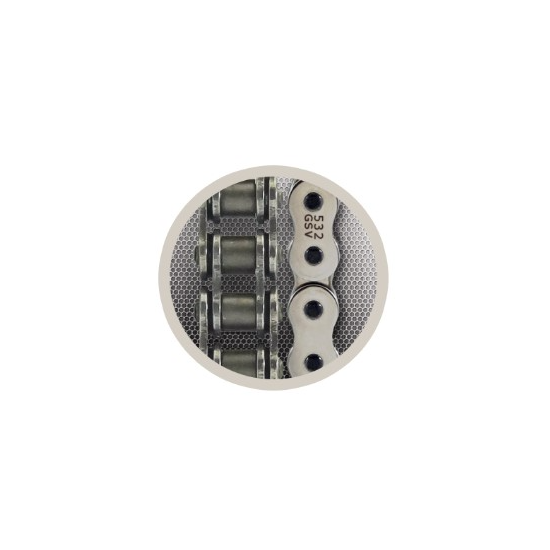RK chain 532GSV-122 (122 links) XW-RING up to 1200cc/43.0KN (link included)