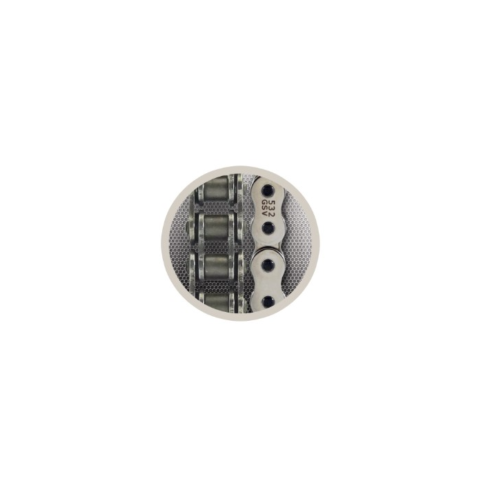 RK chain 532GSV-122 (122 links) XW-RING up to 1200cc/43.0KN (link included)