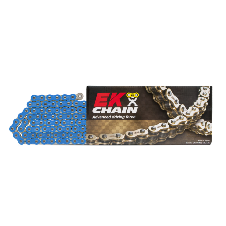 EK chain EK520MVXZ2 120 QX-RING color blue (up to 1000cc) (40.0KN)