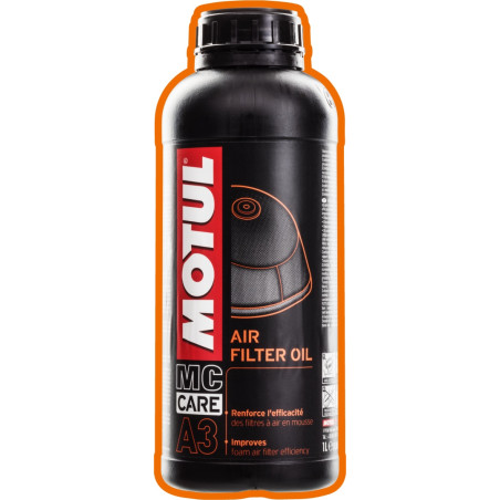 MOTUL A3 AIR FILTER OIL MC CARE 1L (DO oro filtro)