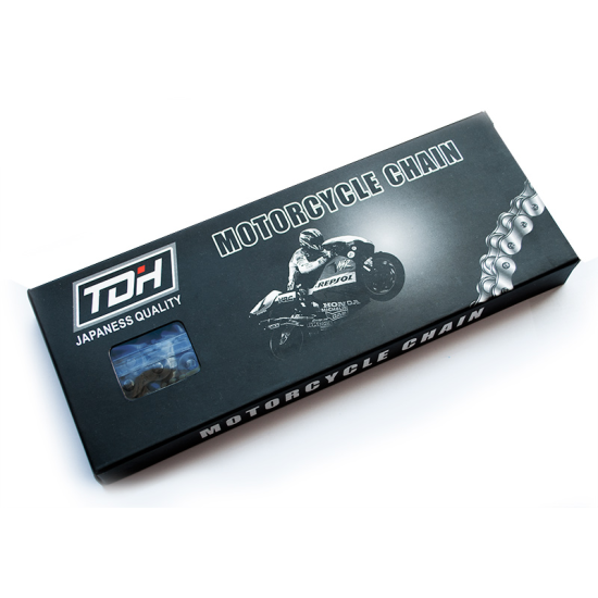 TDH 520UX-118 chain (118 links) X-RING up to 750cc (up to 60 HP) color yellow (520/118)