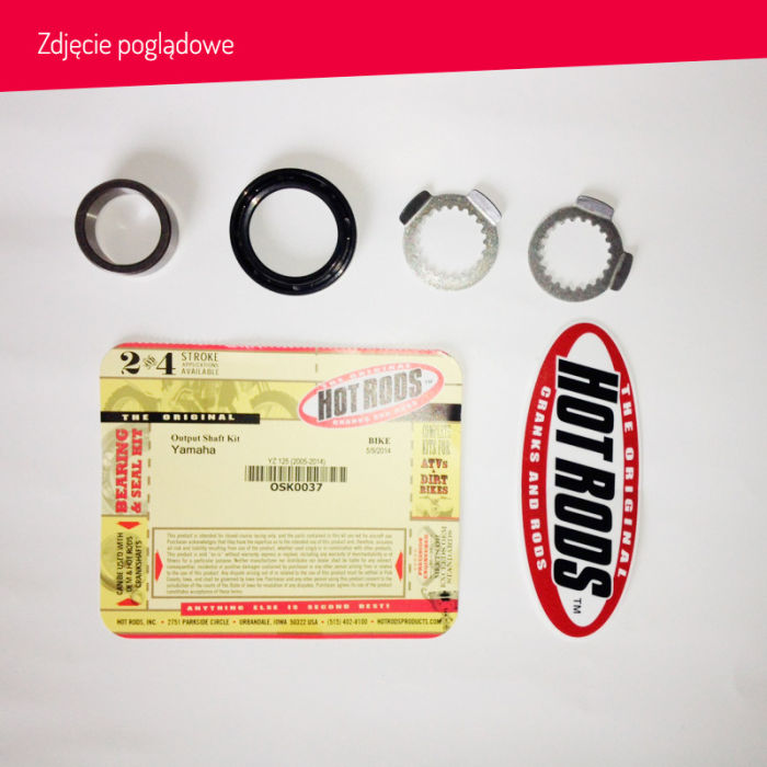 HOT RODS balansyro guolių komplektas SUZUKI RM 80 (83-01), RM 85 (02-12 + 15-16)