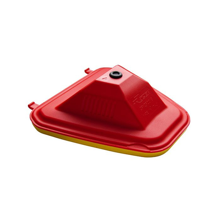 RACETECH air filter cap YAMHA YZF/lit_Latn-FX 250/450 4T '14-21, WRF 250 '15-21, WRF 450 '16-21 colour red and yellow
