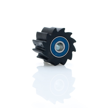 JR grandinės rolikas dantytas 38MM (su guoliais)