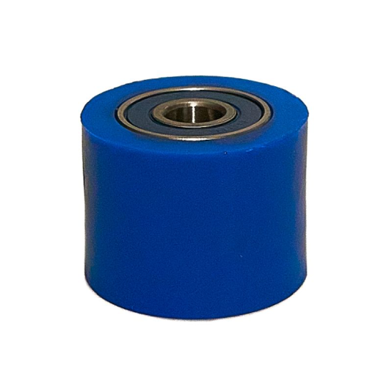 JR chain roller 32MM blue (with bearings)