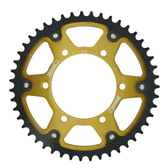 SUPERSPROX galinė žvaigždė STEALTH (plieninė-aliumininė) 4405 43 HONDA CBR 600RR '03-'15, CBR 600F '01-'19x17-'20 (JTR1307.43) (