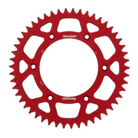 SUPERSPROX rear sprocket aluminum 7075-T6 289 48 HONDA CR/CRF '83-'16 (JTR210.48) color red