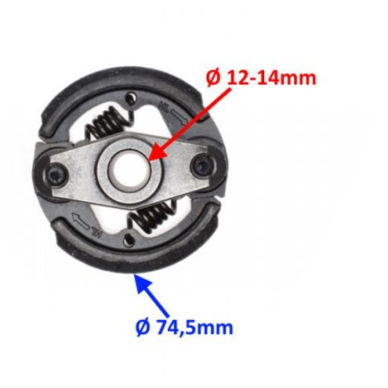 Mini motorcycle clutch