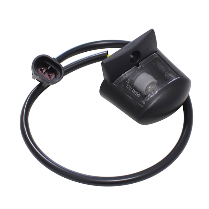 Universal number plate lighting